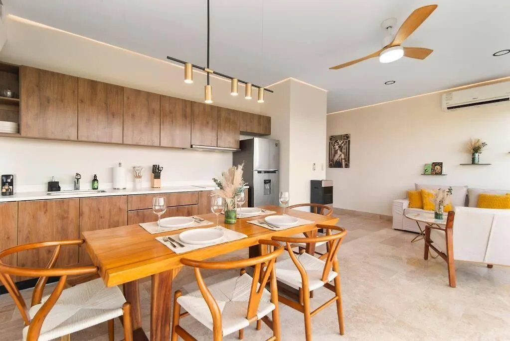 Penthouse With Pool And Chic Decor Apartment Tulum 0*,