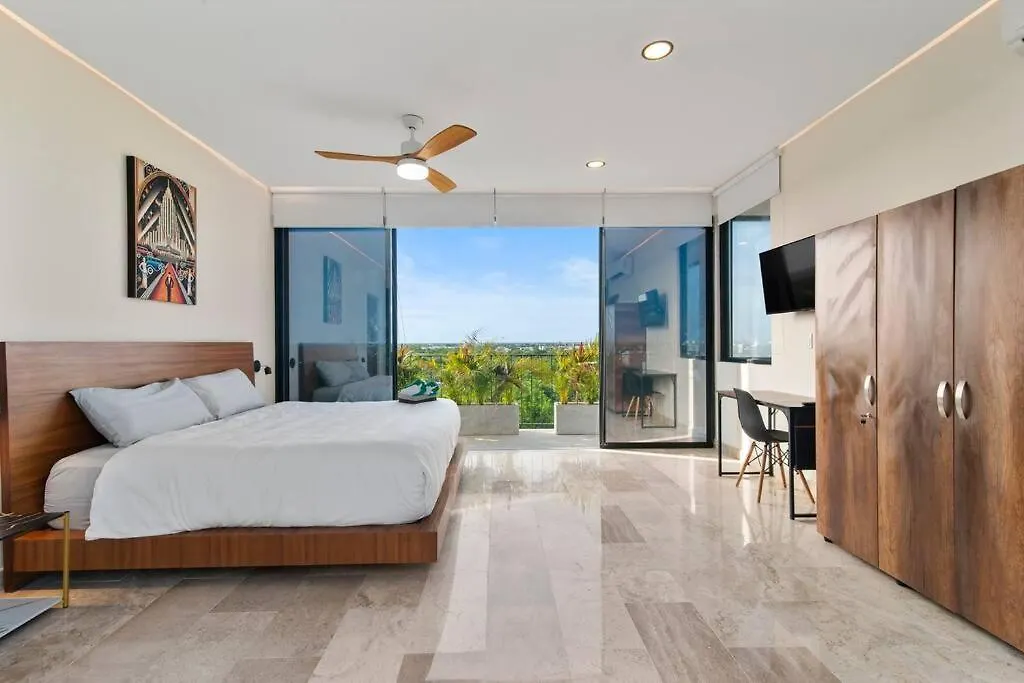 Penthouse With Pool And Chic Decor Apartment Tulum Mexico